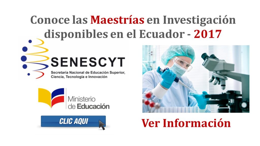 1 maestrias en investigacion
