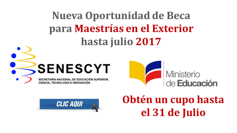 becas para maestrias