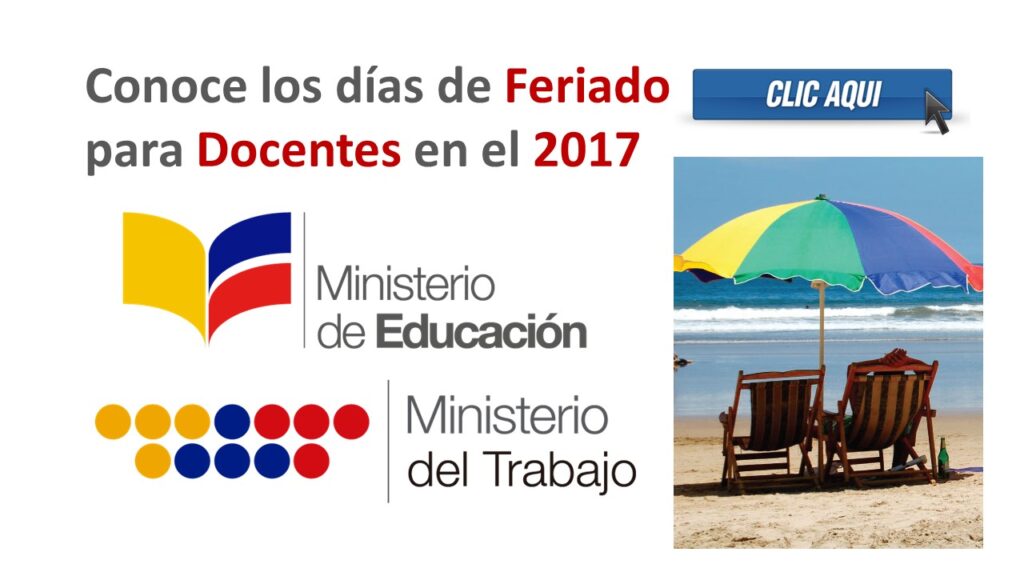 Aquí podrás conocer los días de feriado o descanso obligatorio para todos los servidores públicos del Ecuador, incluyendo los docentes.