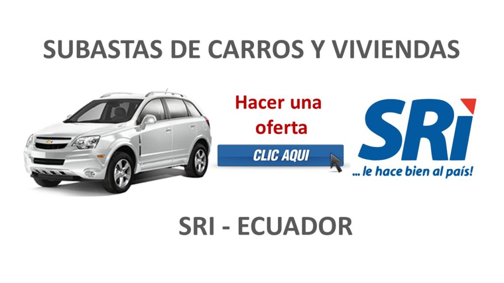 subastas de carros y viviendas del sri