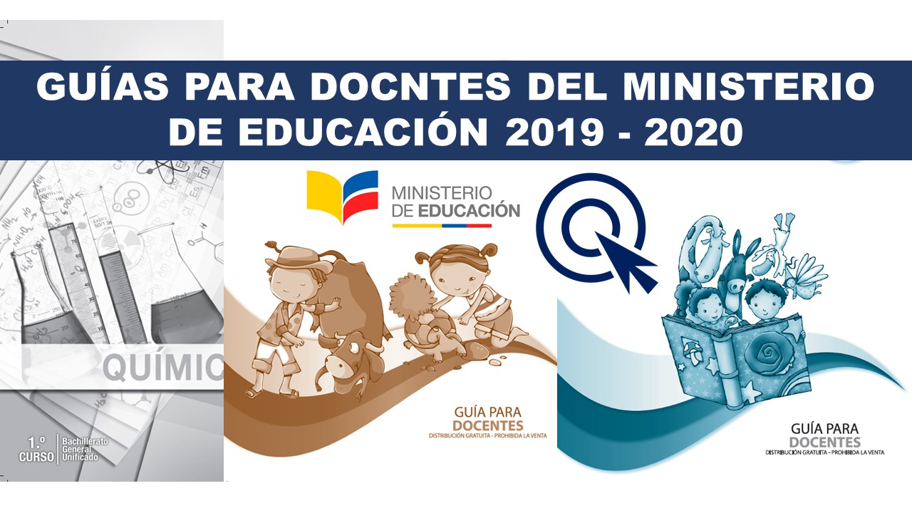 Guías Docentes del Ministerio de Educación 2020 - 2021