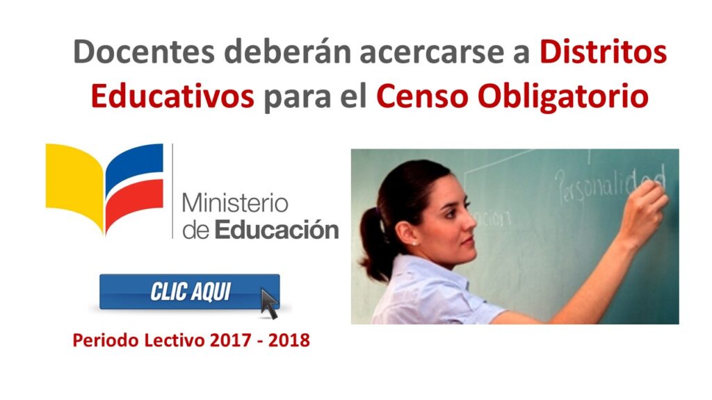 censo docente documento