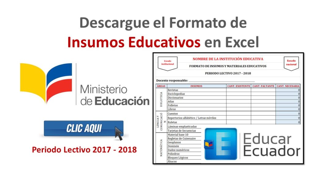 formato de insumos 2017-2018