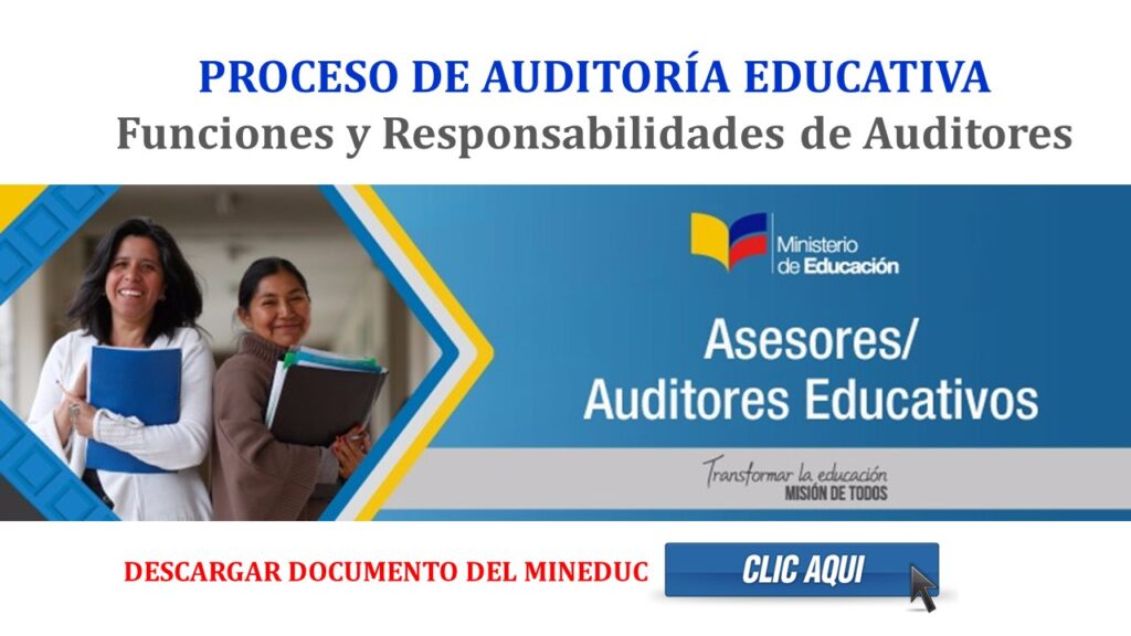 Proceso de Auditoría Educativa - Funciones y Responsabilidades de Auditores