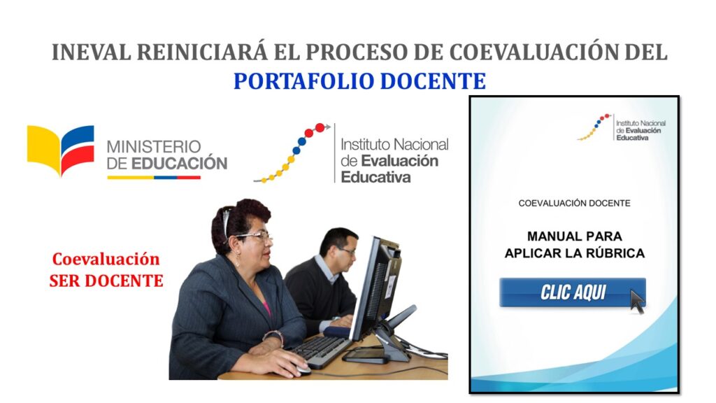 Ineval reiniciará el proceso de Coevaluación del Portafolio Docente