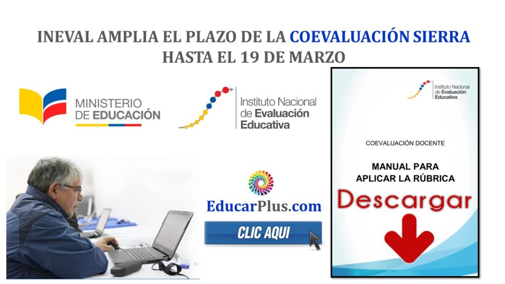 Ineval amplia el plazo de la Coevaluación Sierra hasta el 19 de Marzo