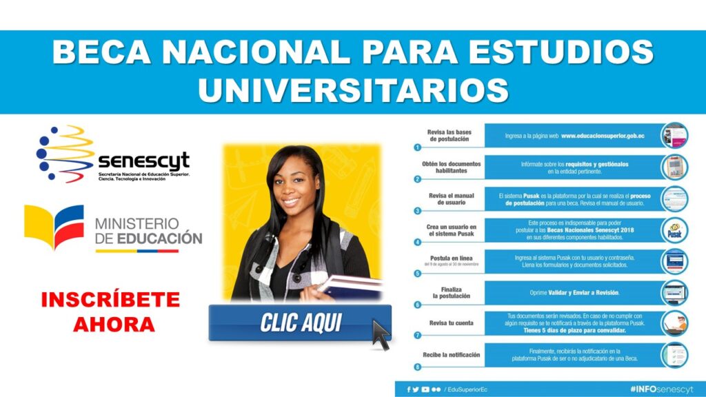 Beca Nacional para Estudios Universitarios