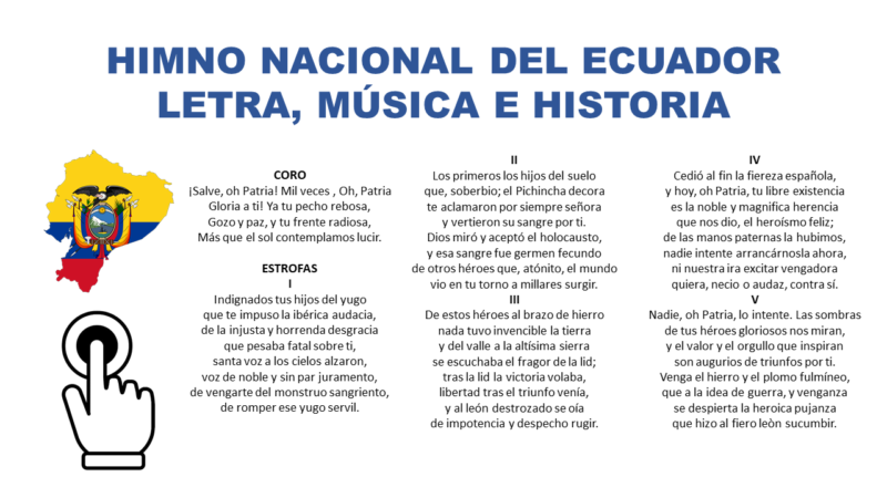 Himno Nacional del Ecuador - Letra Completa, Música e Historia
