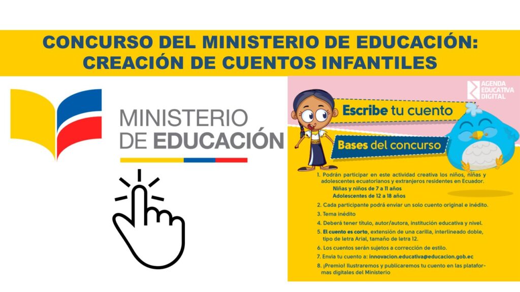 Concurso del Ministerio de Educación Creación de Cuentos Infantiles