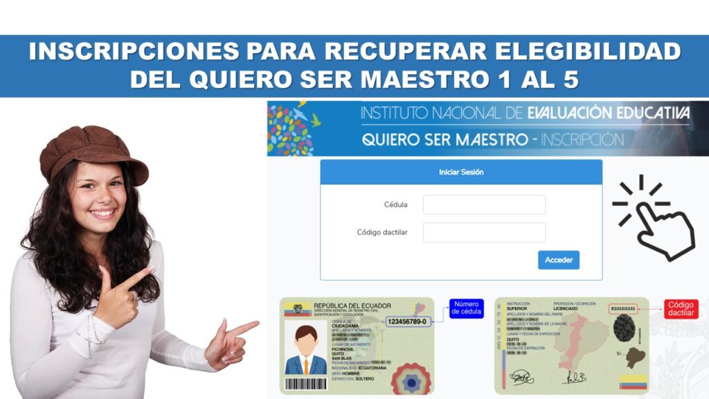 Recuperar Elegibilidad del Quiero Ser Maestro 1 al 5