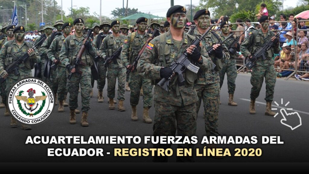 Acuartelamiento Fuerzas Armadas del Ecuador - Registro en Línea
