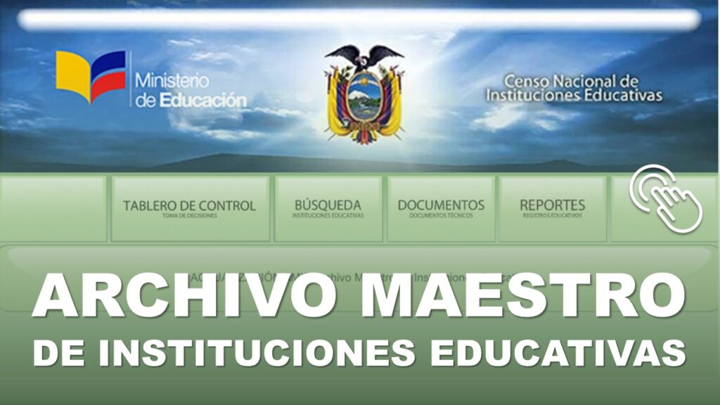 Archivo Maestro de Instituciones Educativas
