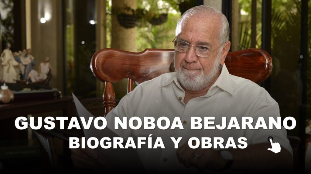Gustavo Noboa Bejarano Biografía y Obras